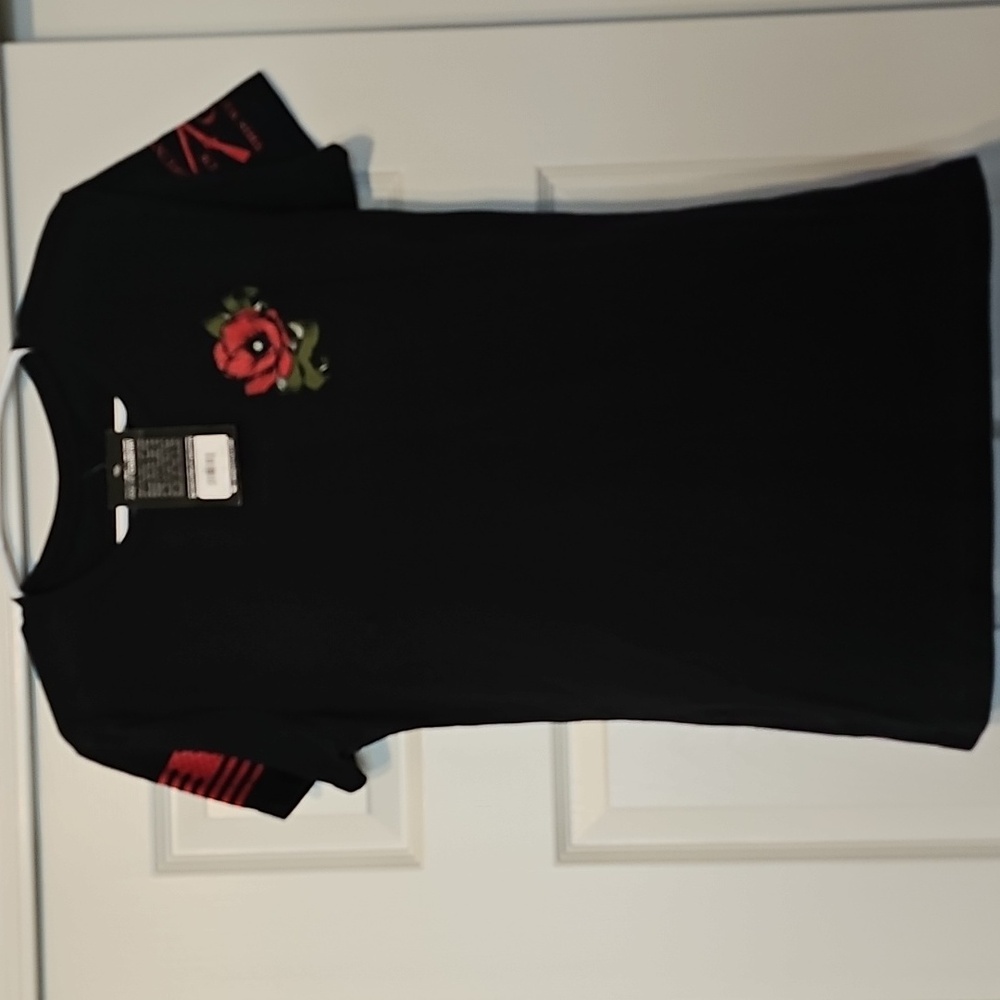 Grunt Style Black Tee with White Graphic